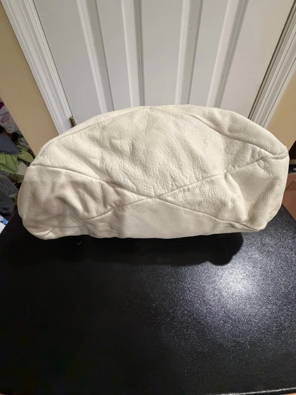 Kenneth Cole Soft Cream Hobo Shoulder Bag